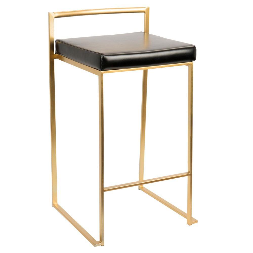 LumiSource Fuji Stacker Counter Stool Set of 2