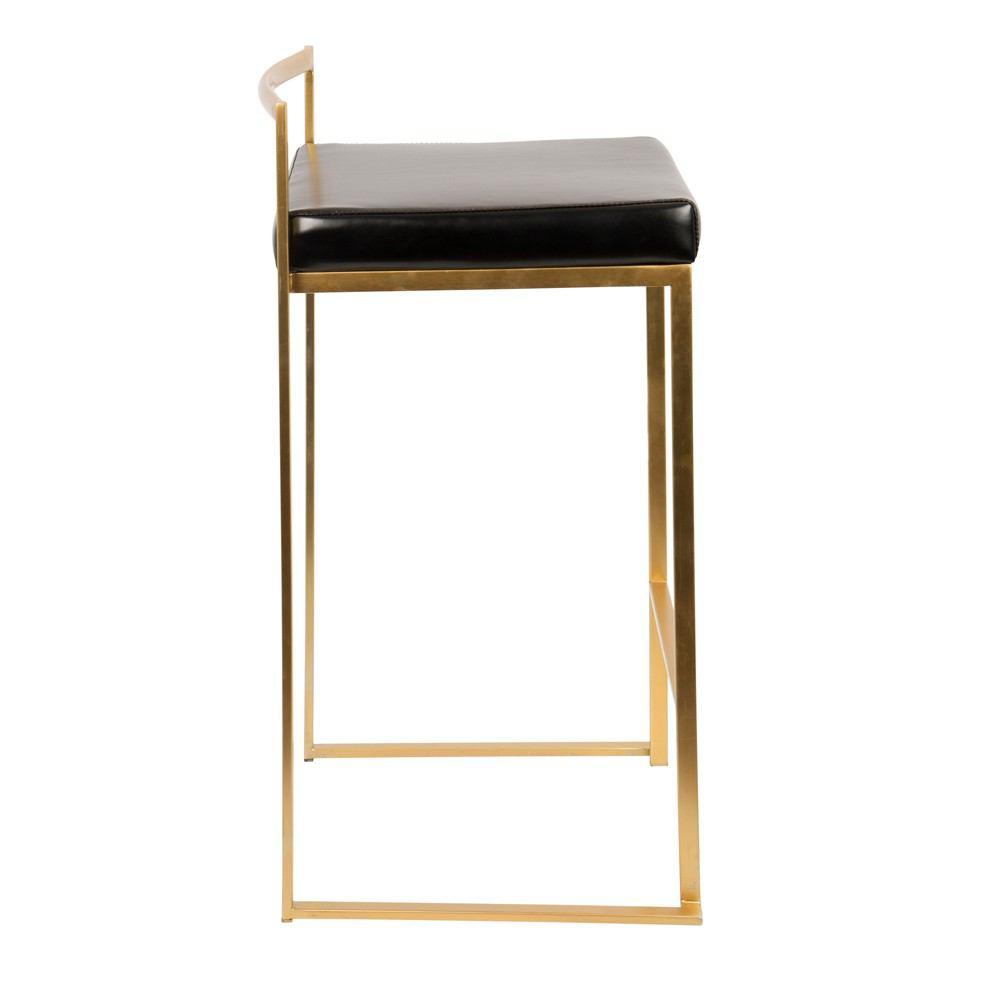 LumiSource Fuji Stacker Counter Stool Set of 2