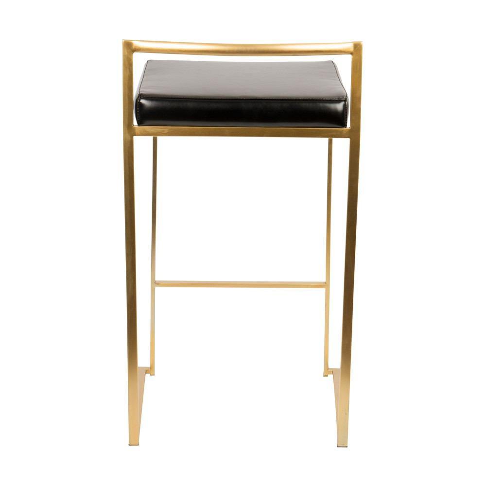 LumiSource Fuji Stacker Counter Stool Set of 2