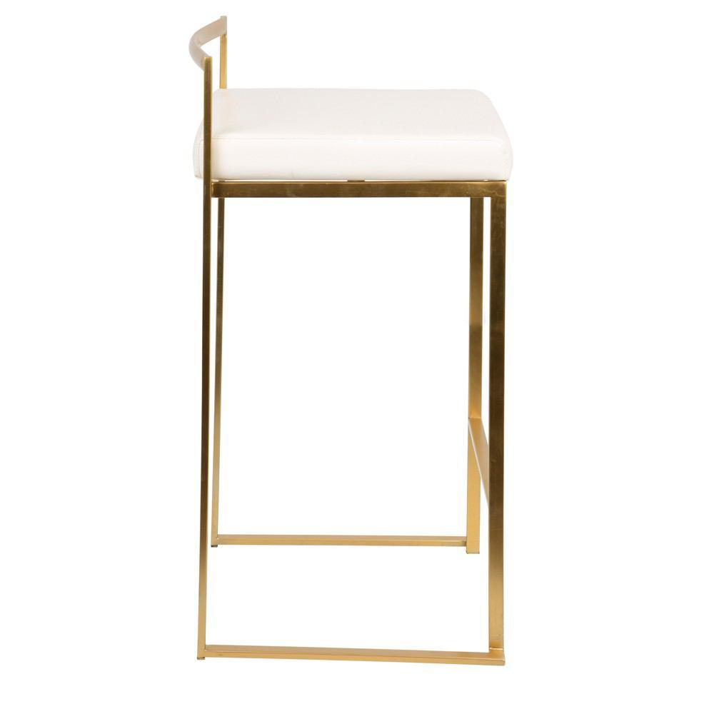 LumiSource Fuji Stacker Counter Stool Set of 2