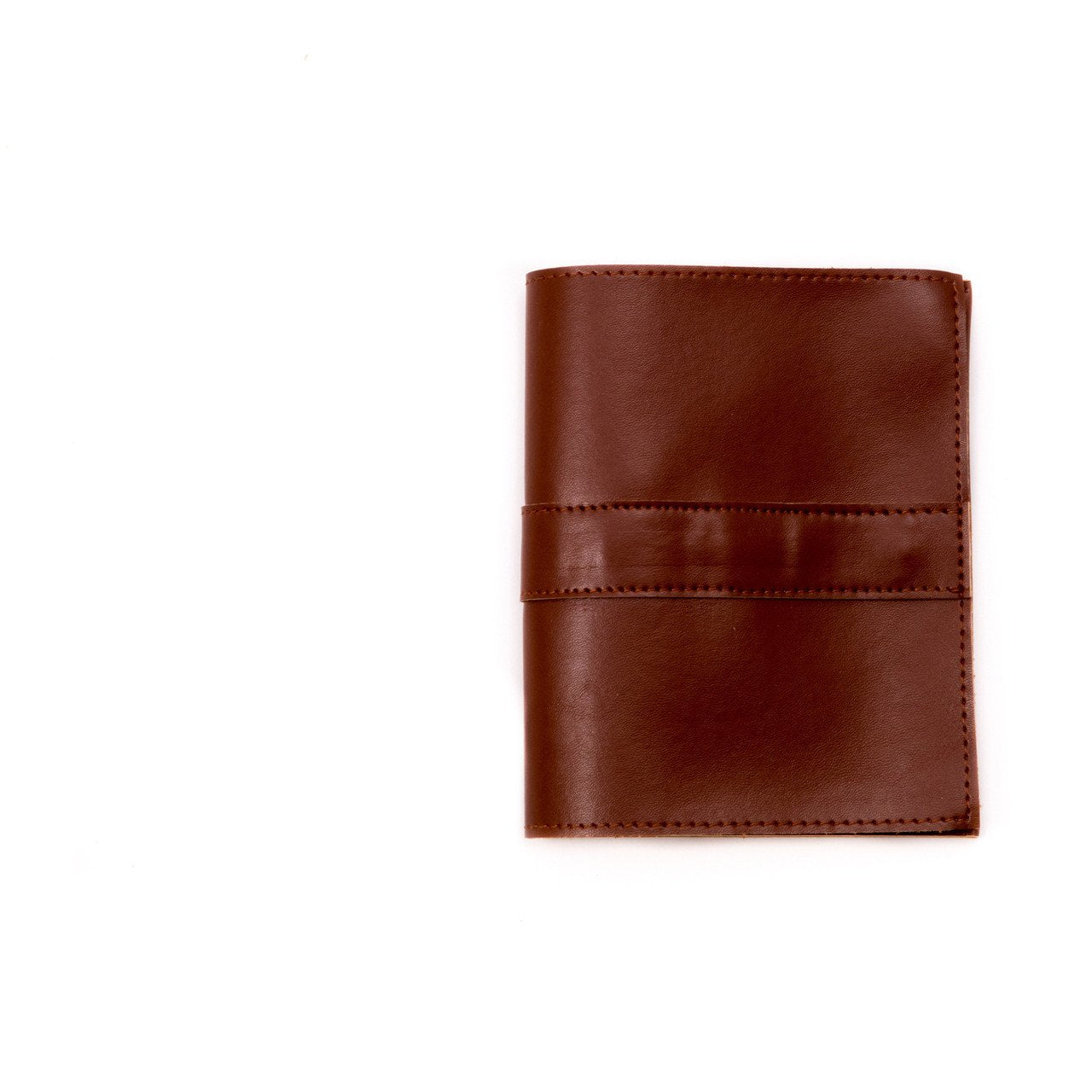Bey-Berk Brown Leatherette Travel Charger Pouch