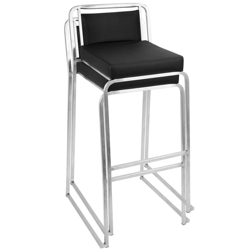 LumiSource Cascade Bar Stool Set of 2