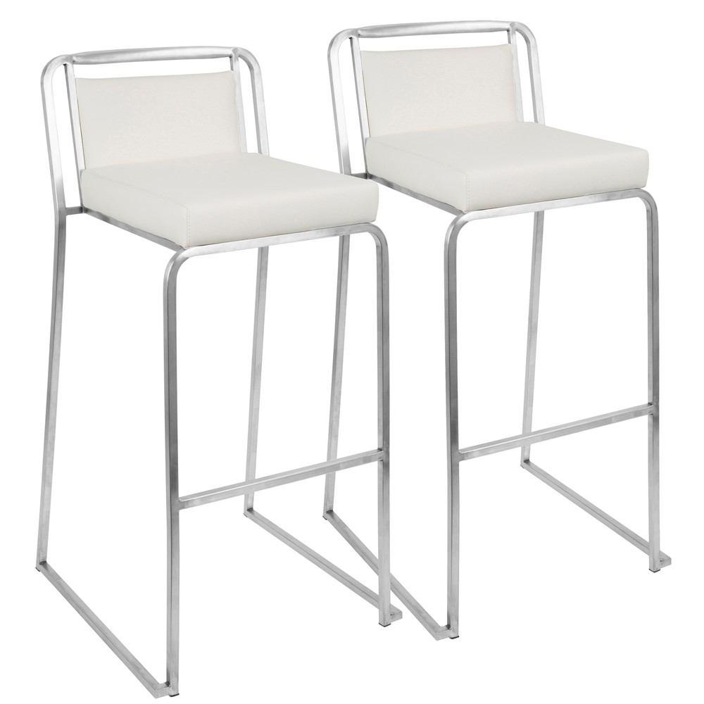 LumiSource Cascade Bar Stool Set of 2