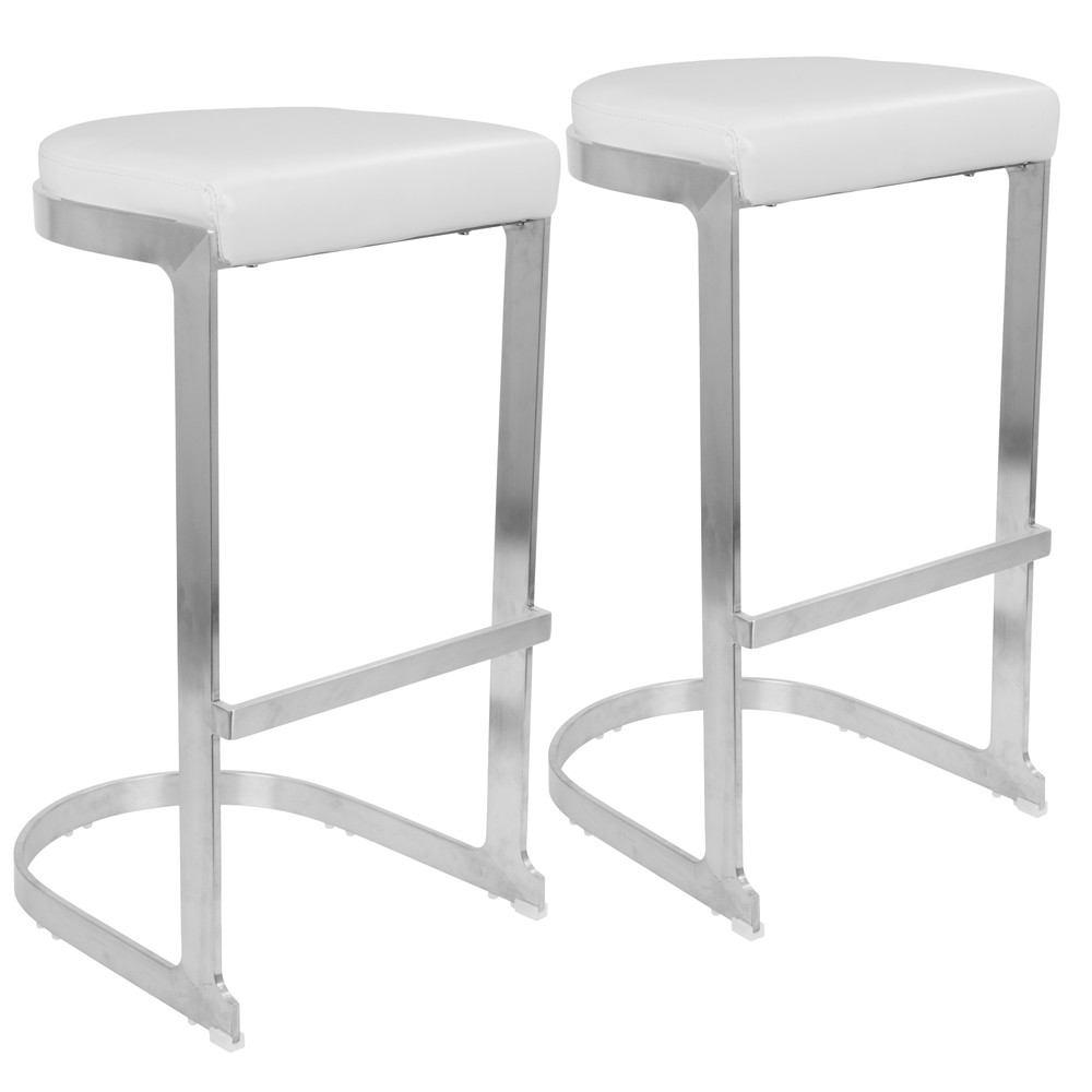 LumiSource Demi Bar Stool Set of 3