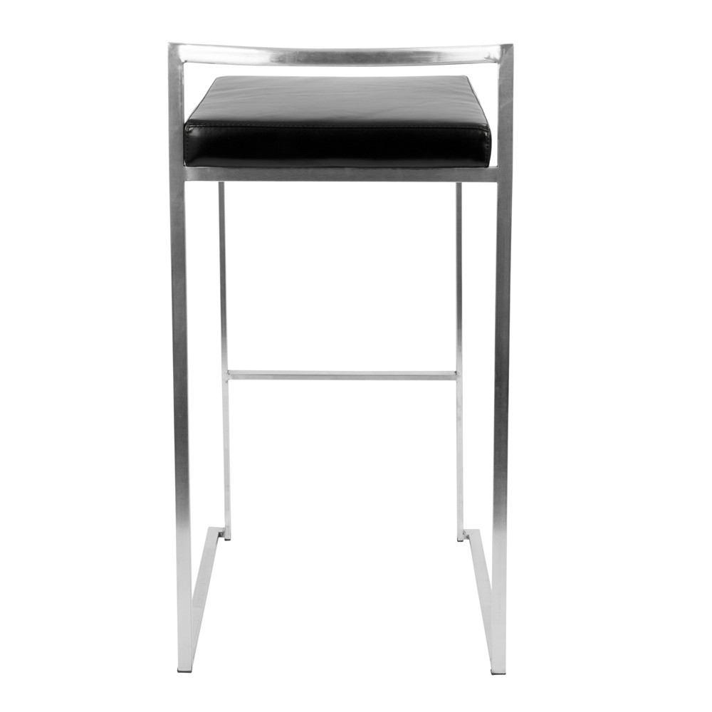 LumiSource Fuji Stacker Bar Stool Set of 2