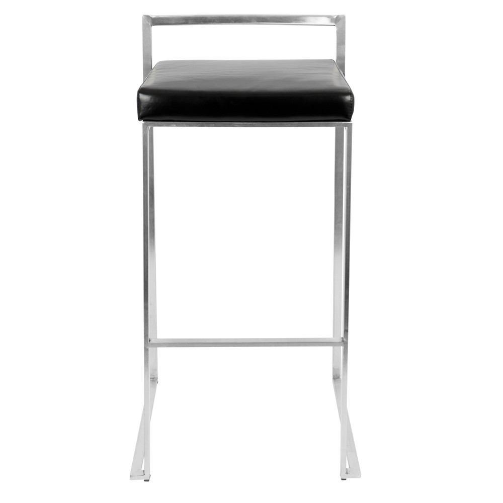 LumiSource Fuji Stacker Bar Stool Set of 2