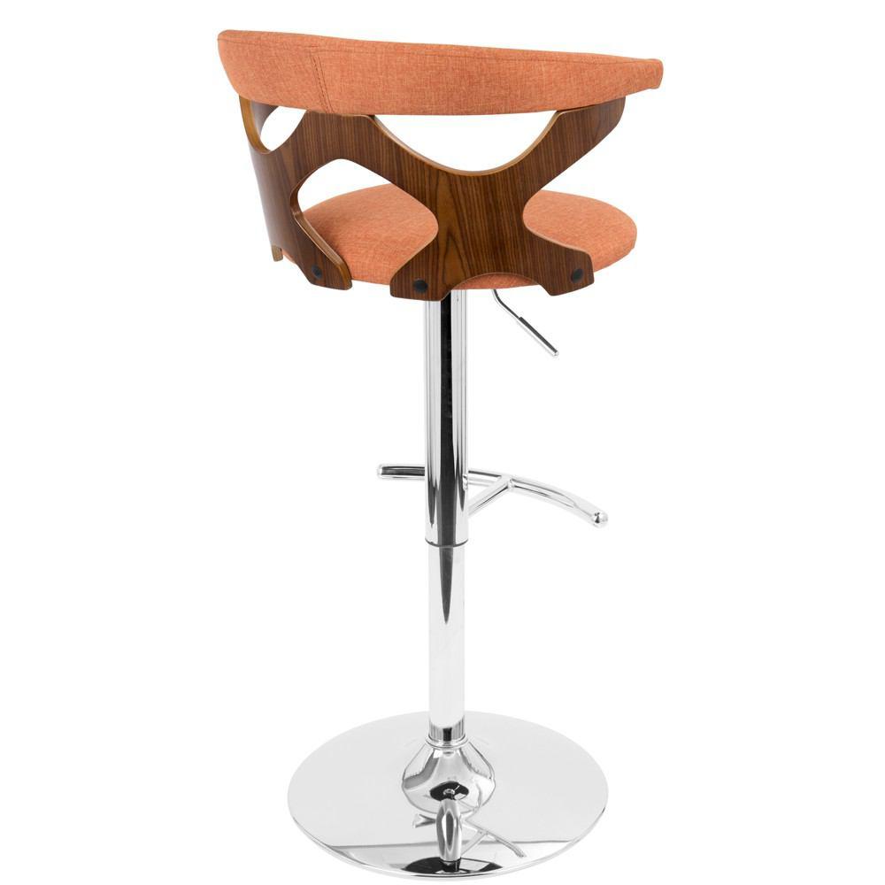 LumiSource Gardenia Height Adjustable Barstool with Swivel