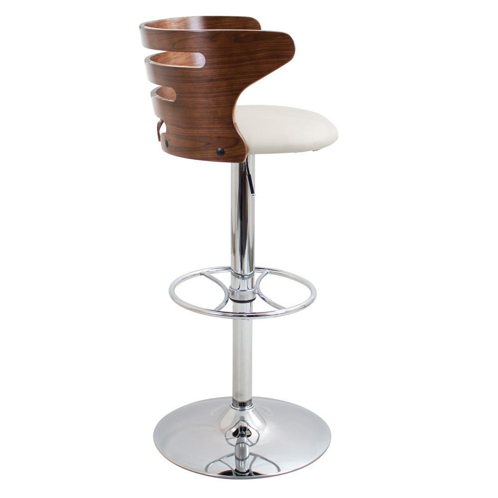 LumiSource Cosi Height Adjustable Barstool with Swivel