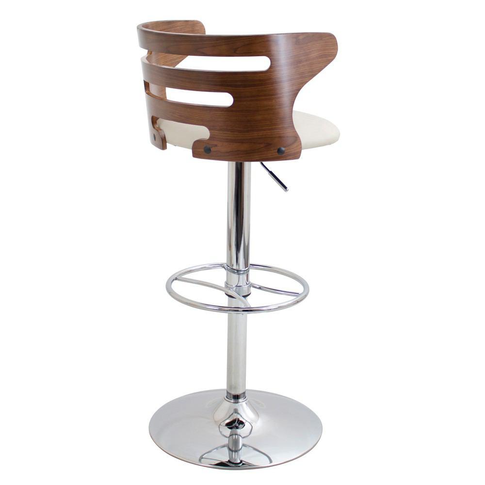 LumiSource Cosi Height Adjustable Barstool with Swivel