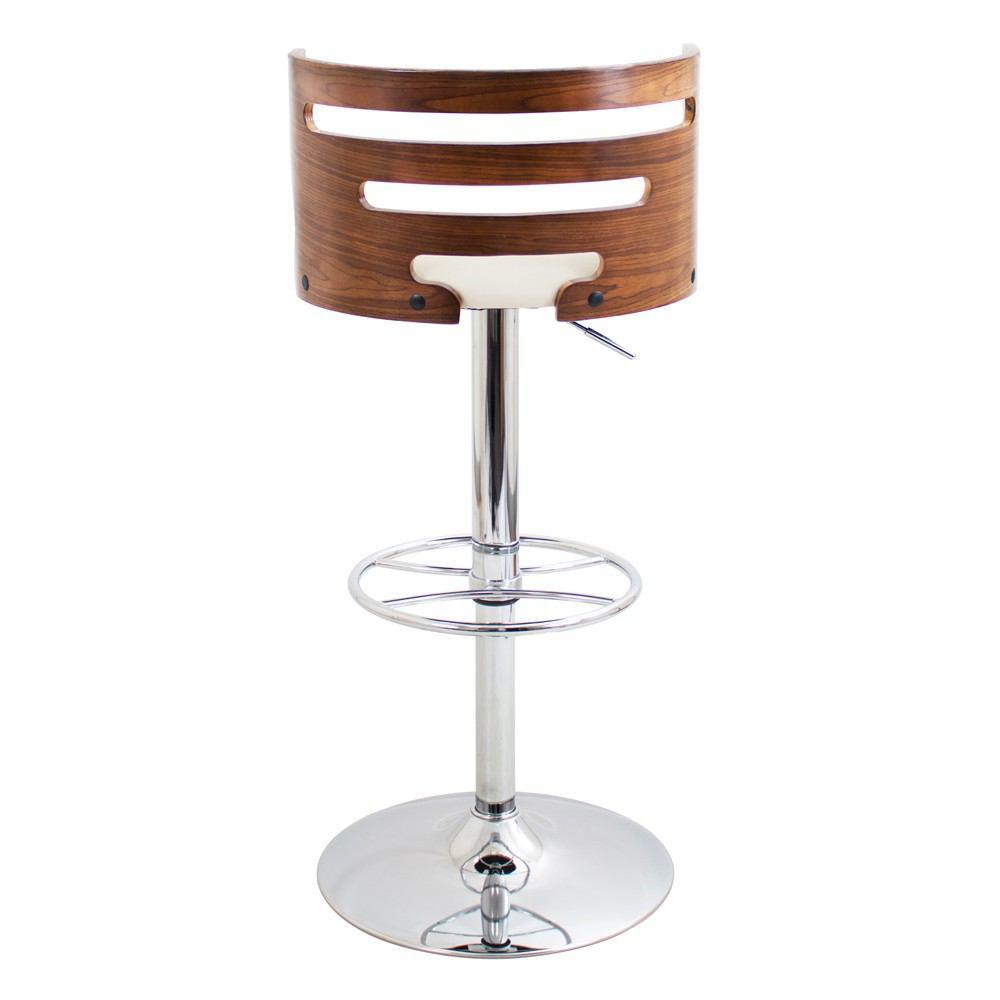 LumiSource Cosi Height Adjustable Barstool with Swivel