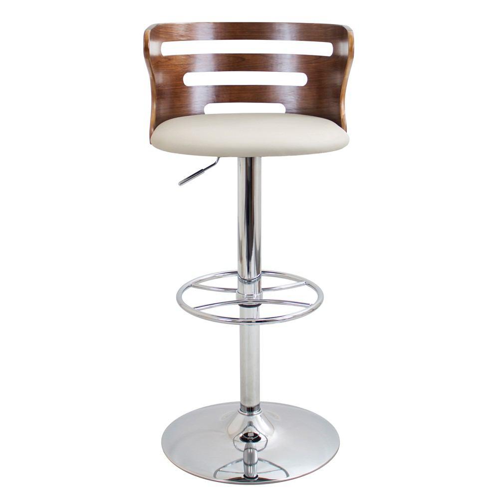 LumiSource Cosi Height Adjustable Barstool with Swivel