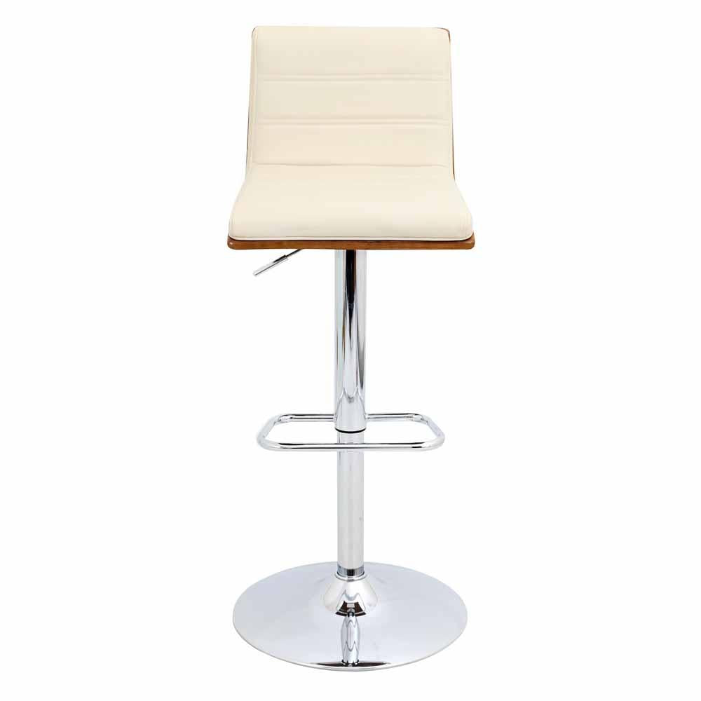 LumiSource Vasari Height Adjustable Barstool with Swivel