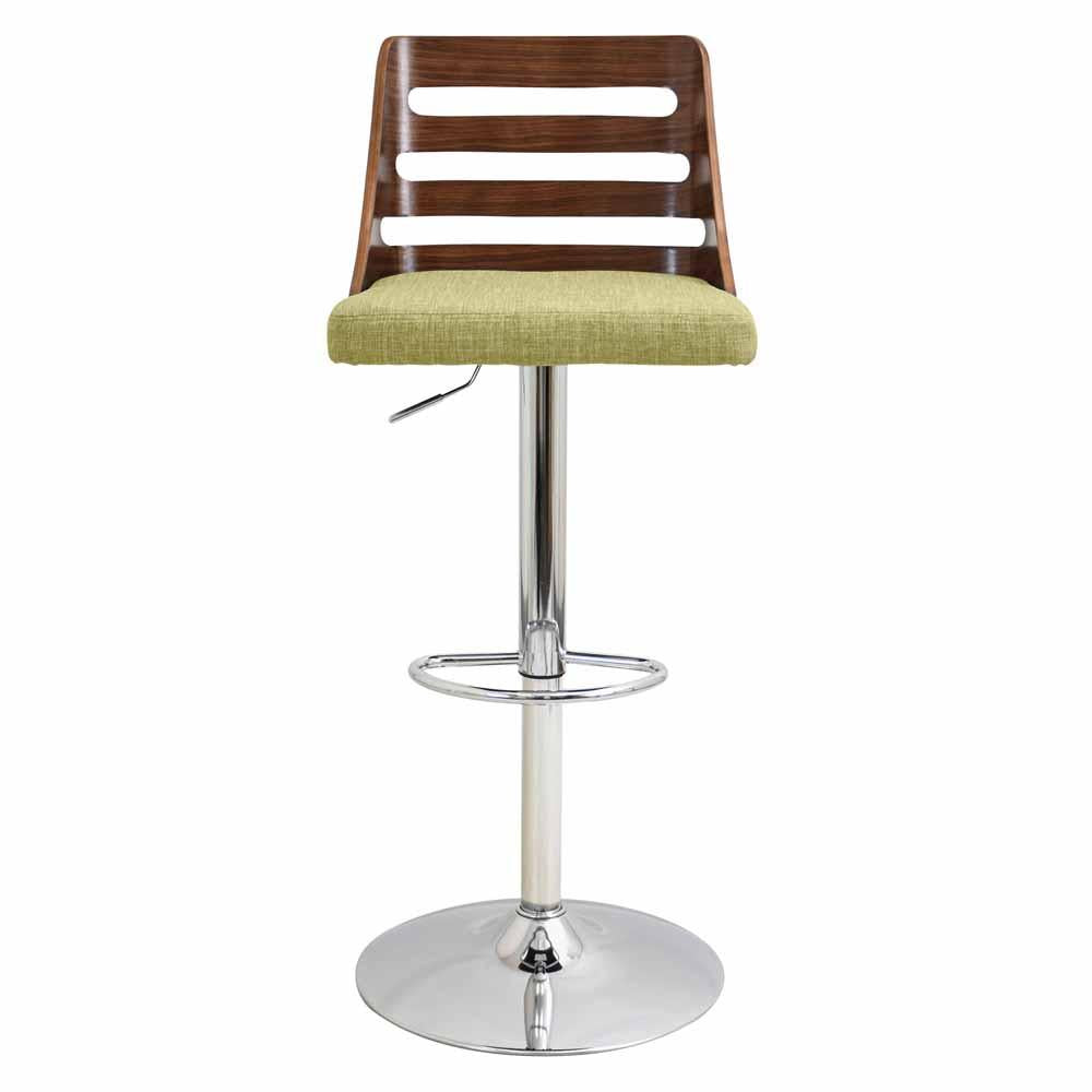 LumiSource Trevi Height Adjustable Barstool with Swivel