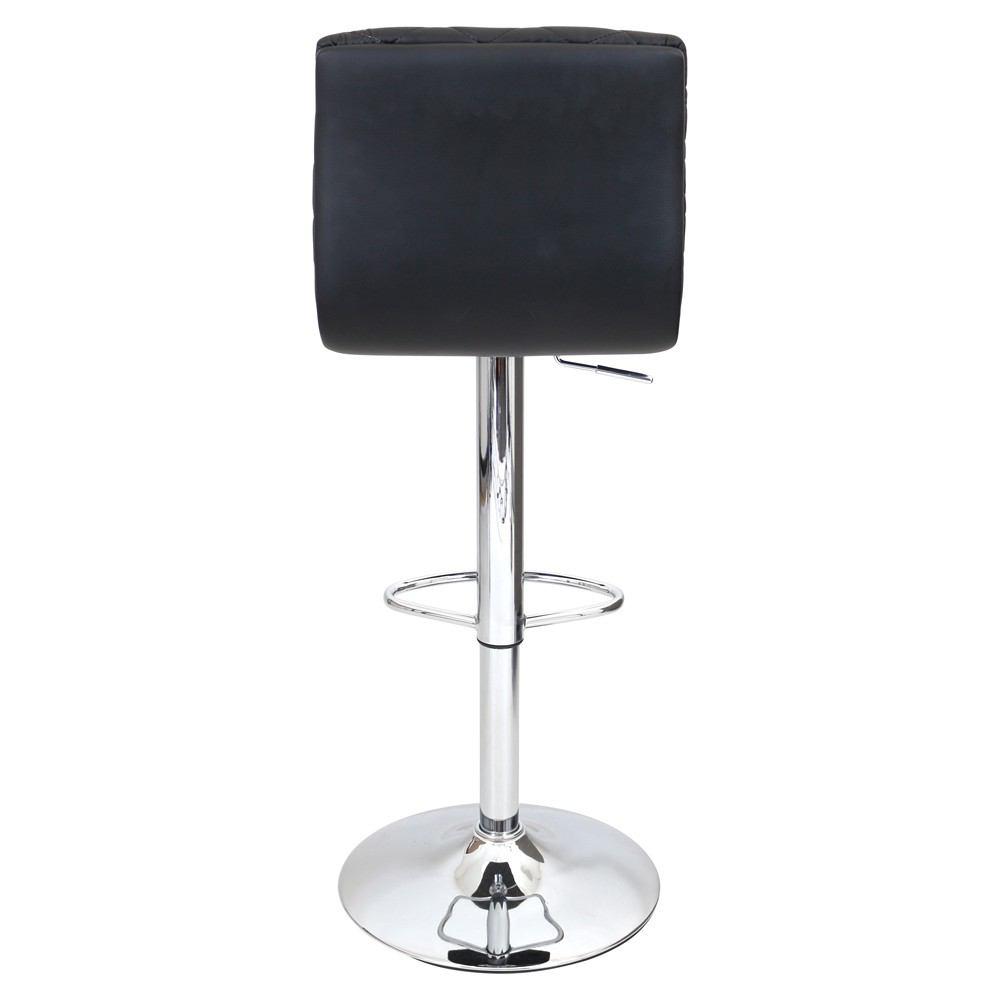 LumiSource Caviar Height Adjustable Barstool with Swivel