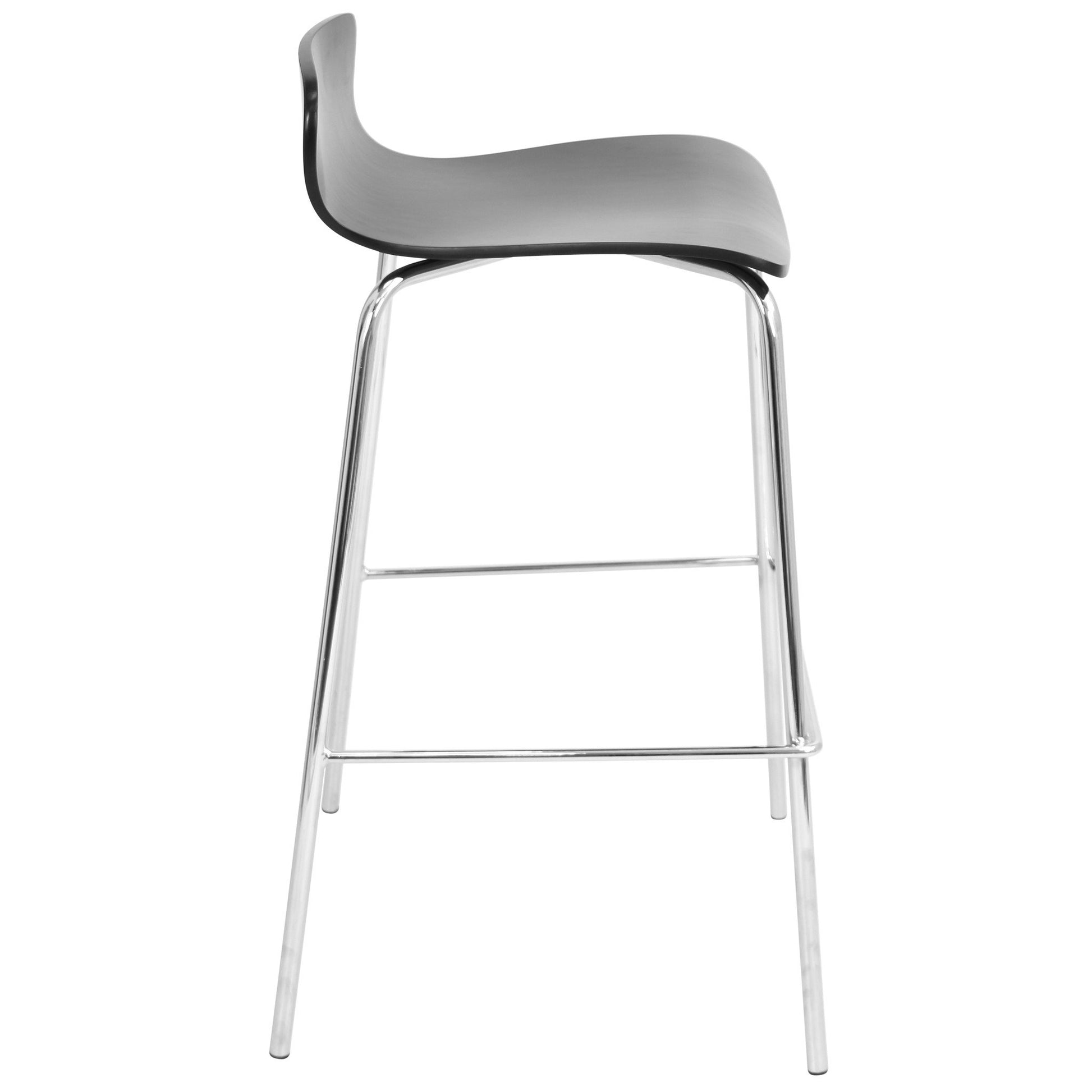 LumiSource Wood Bar Stool Stacker Set of 2