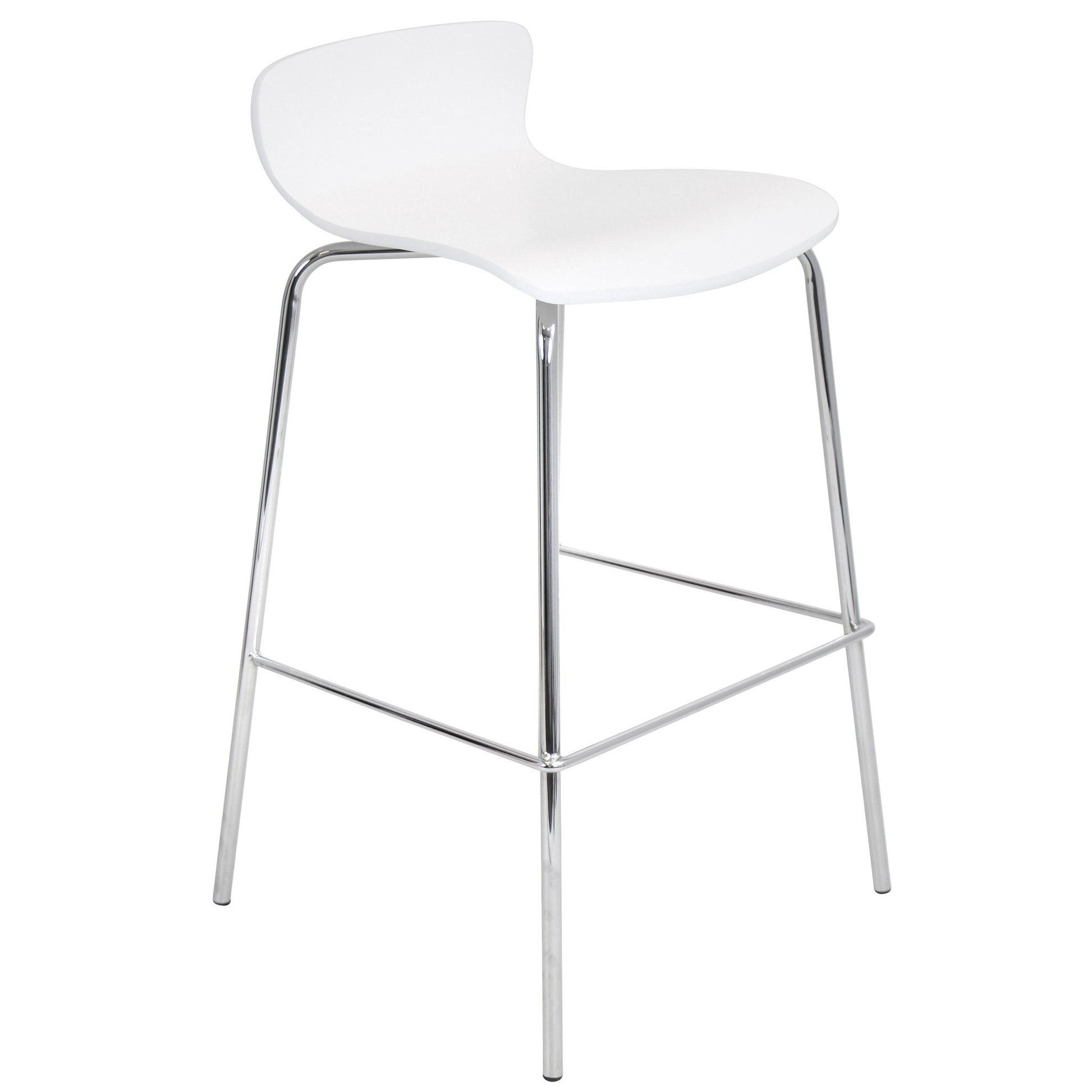 LumiSource Wood Bar Stool Stacker Set of 2