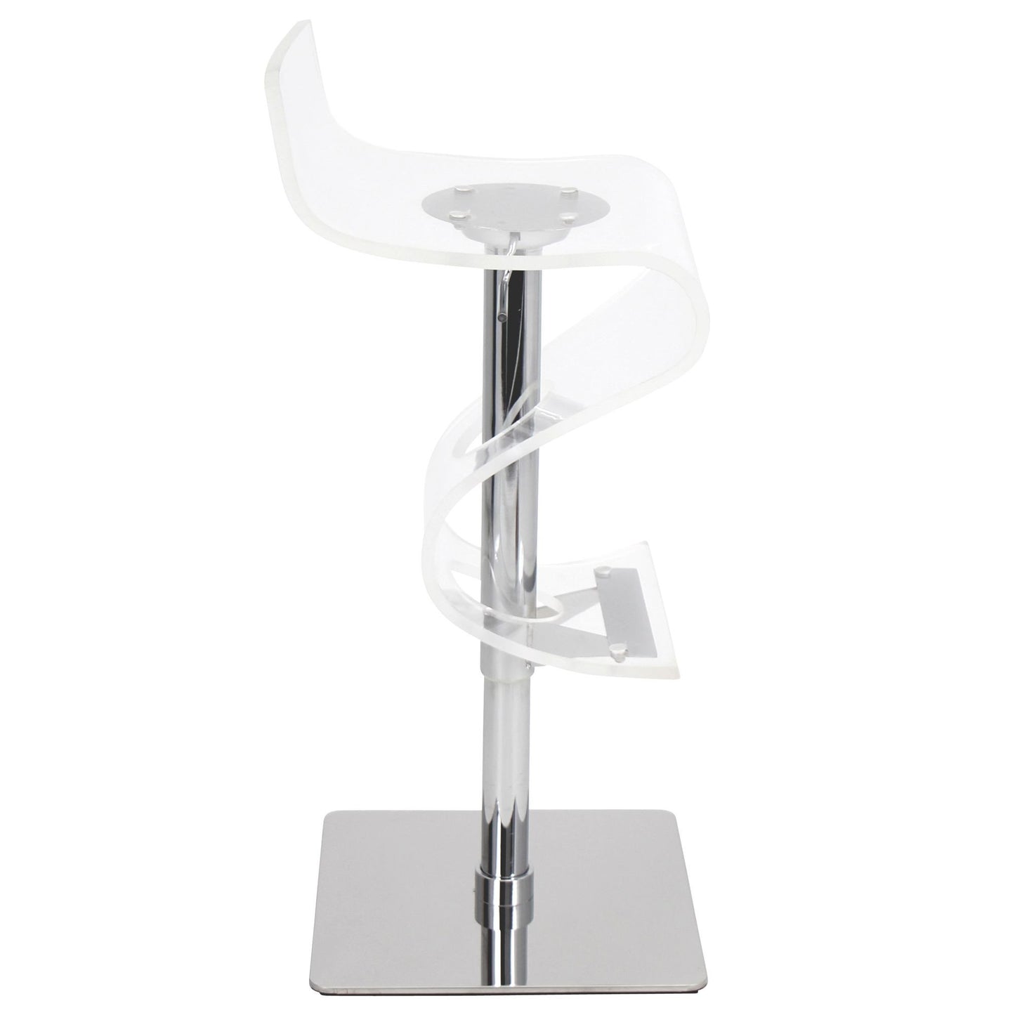 LumiSource Viva Acrylic Bar Stool