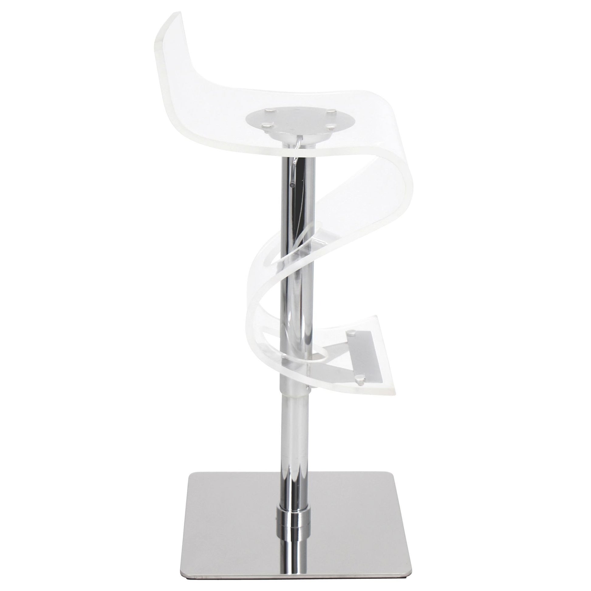 LumiSource Viva Acrylic Bar Stool