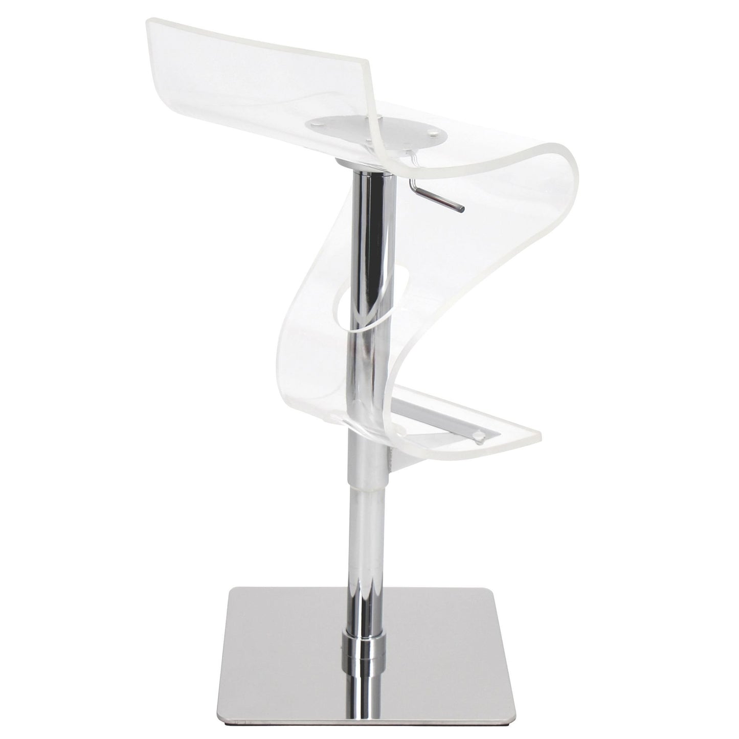 LumiSource Viva Acrylic Bar Stool