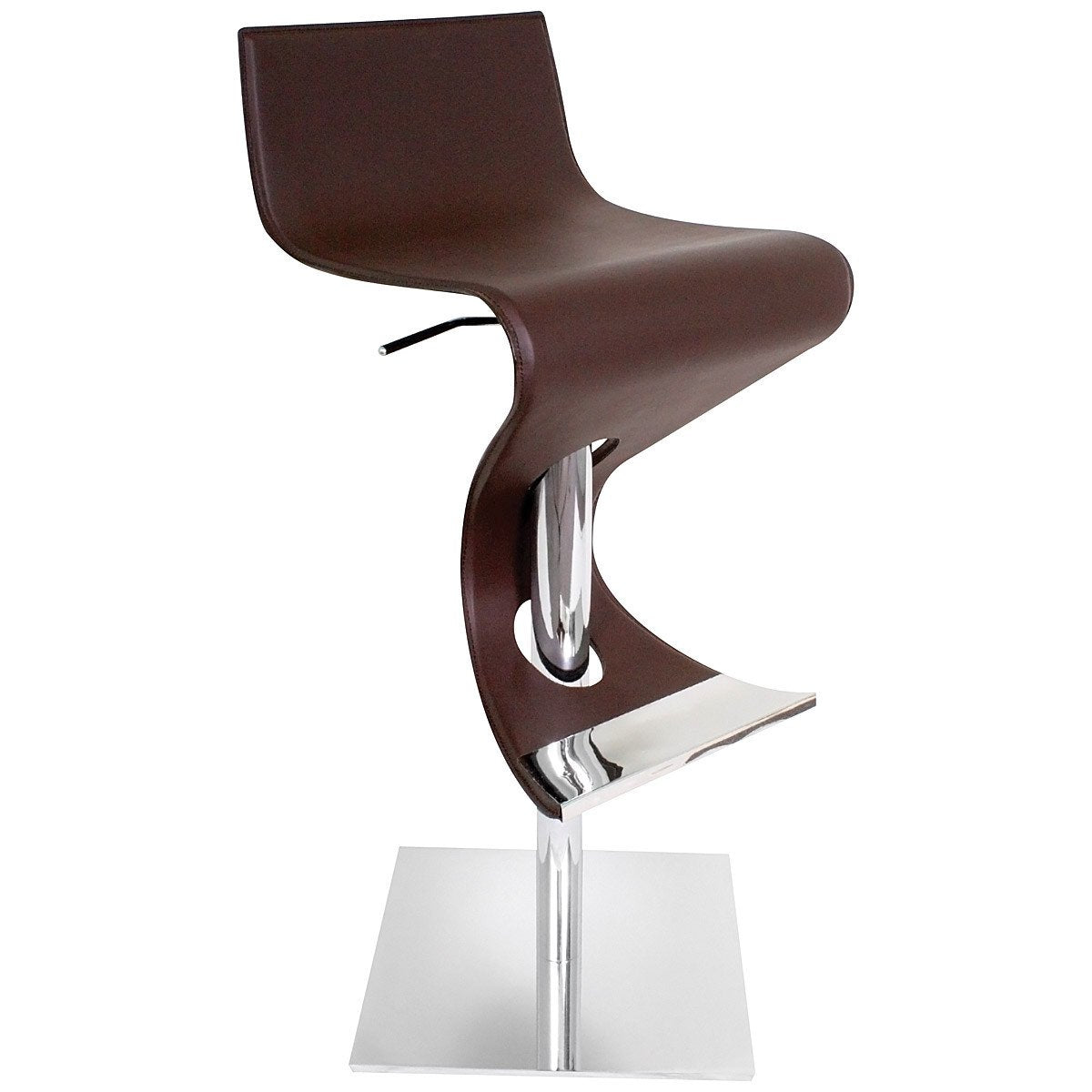 LumiSource Viva Bar Stool Regenerated Leather