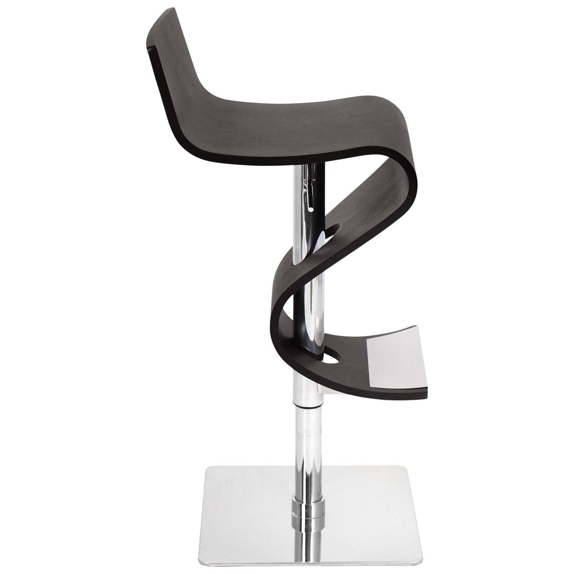 LumiSource Viva Bent Wood Bar Stool