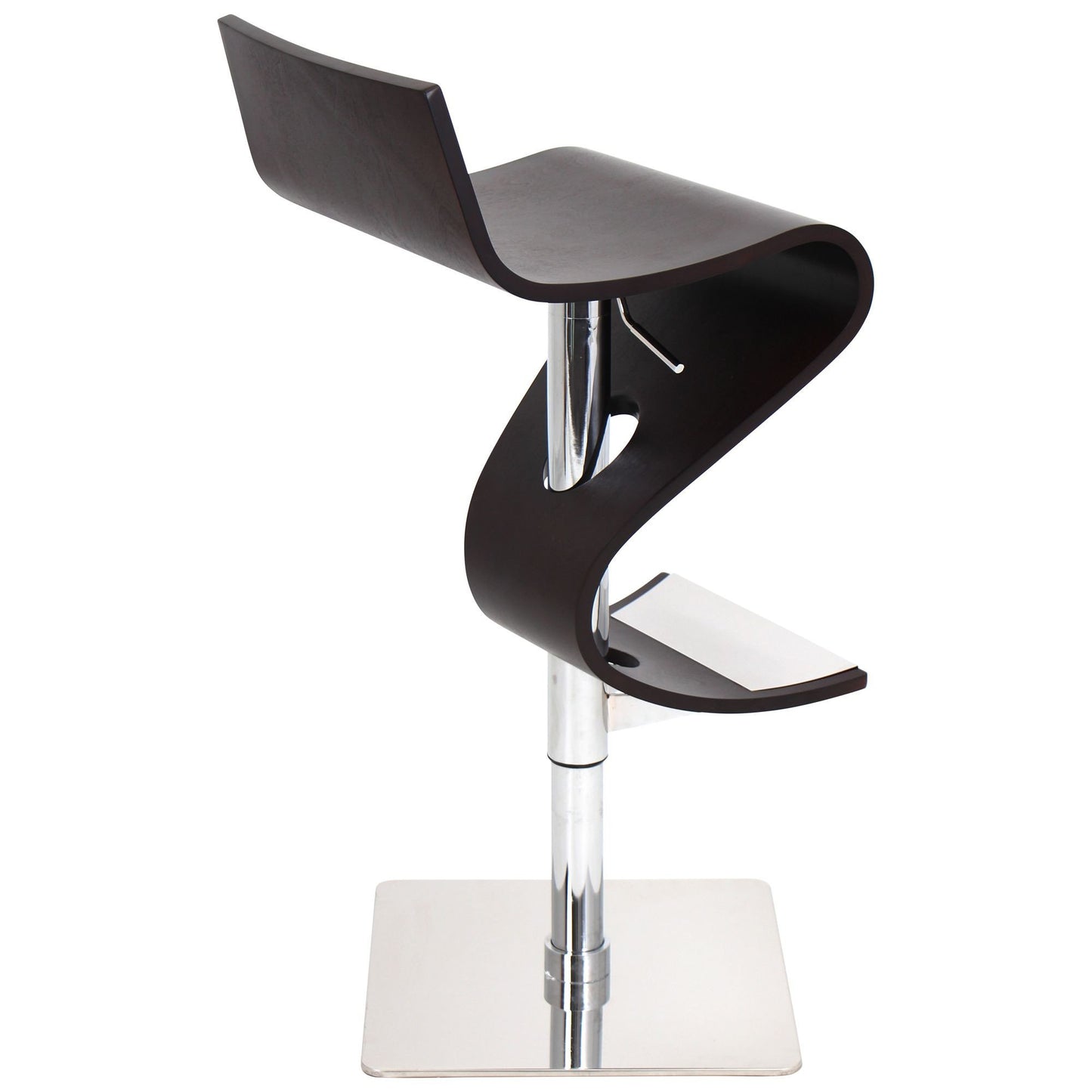 LumiSource Viva Bent Wood Bar Stool