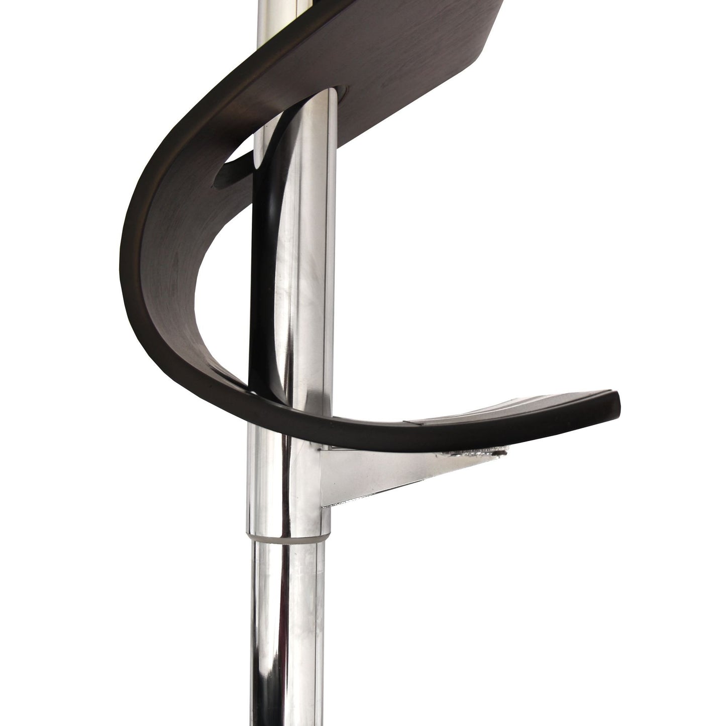 LumiSource Viva Bent Wood Bar Stool