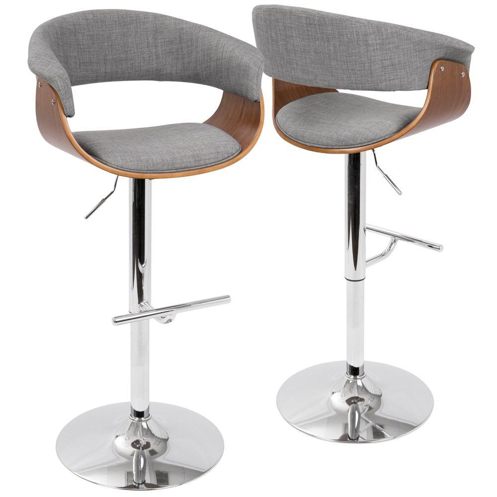 LumiSource Vintage Mod Bar Stool