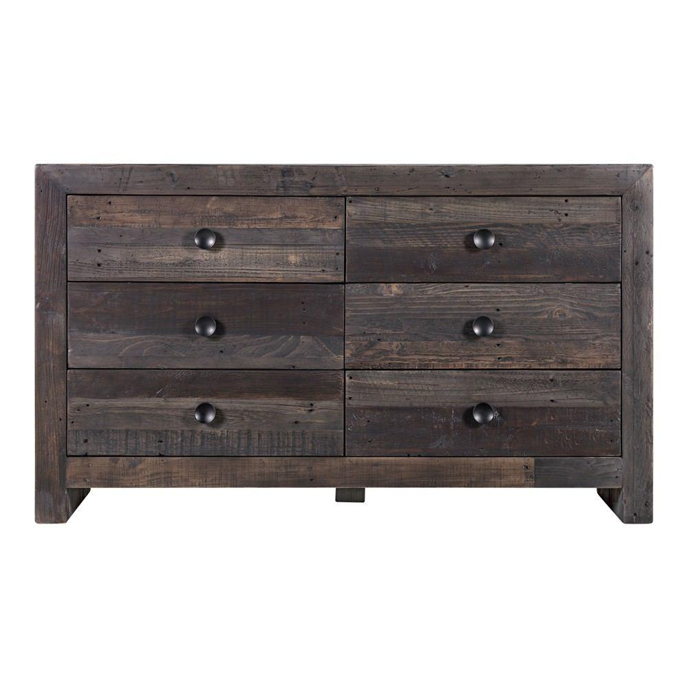 Moe's Home Collection Vintage 6 Drawer Dresser