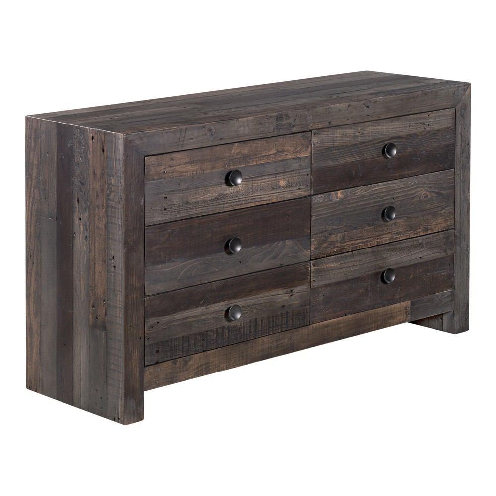 Moe's Home Collection Vintage 6 Drawer Dresser