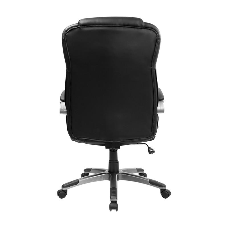 Flash Furniture High Back Black Leather Executive Swivel Office Chair