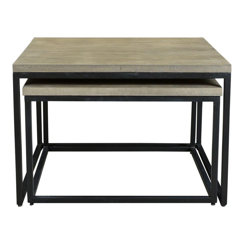 Moe's Home Collection Drey Square Nesting Coffee Tables - Set Of 2