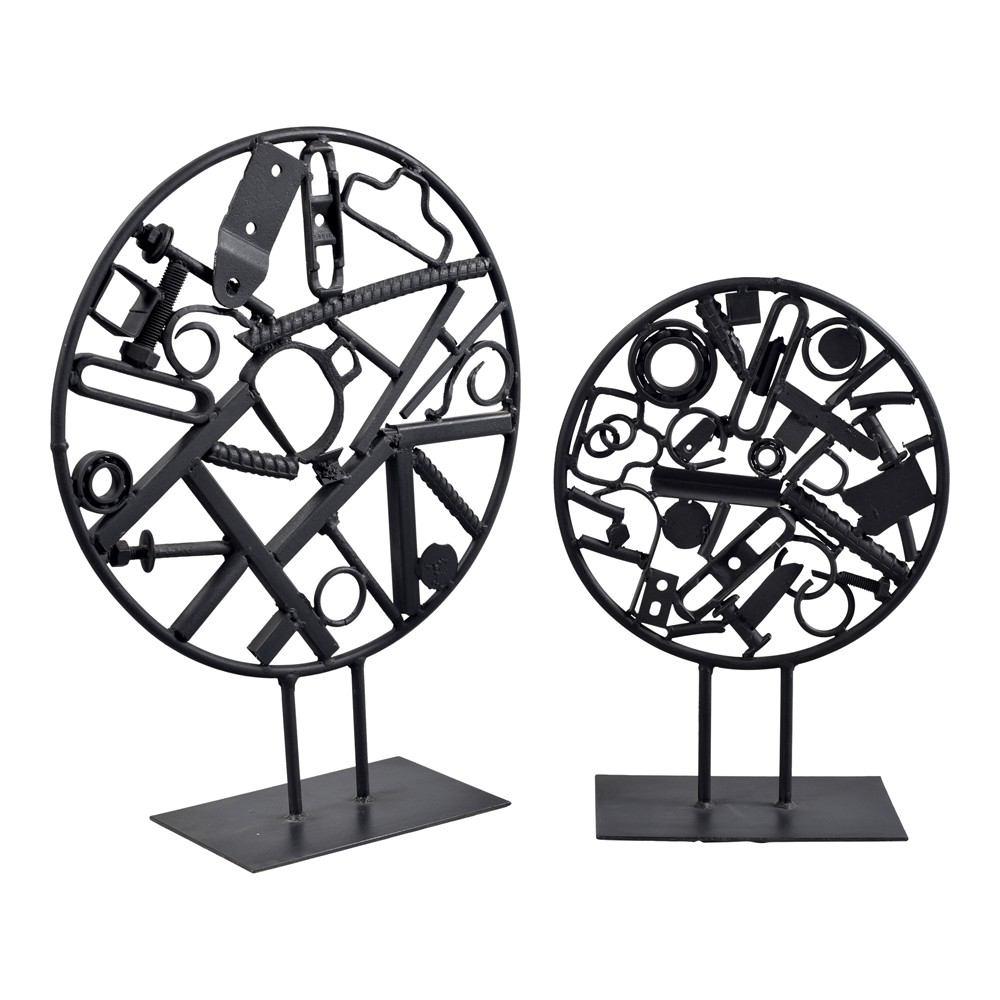 Moe's Home Collection Scrap Iron Sculpture - Large