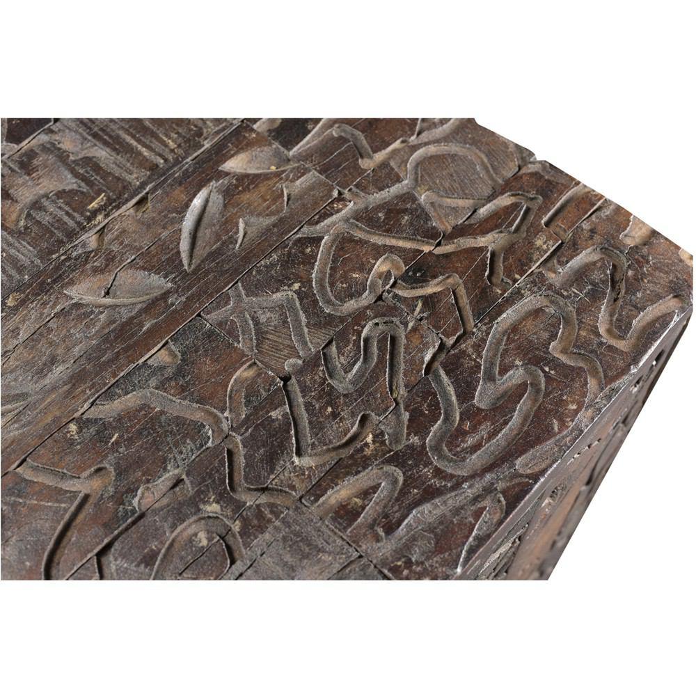 Moe's Home Collection Gerardo Carved Wood Pedestal