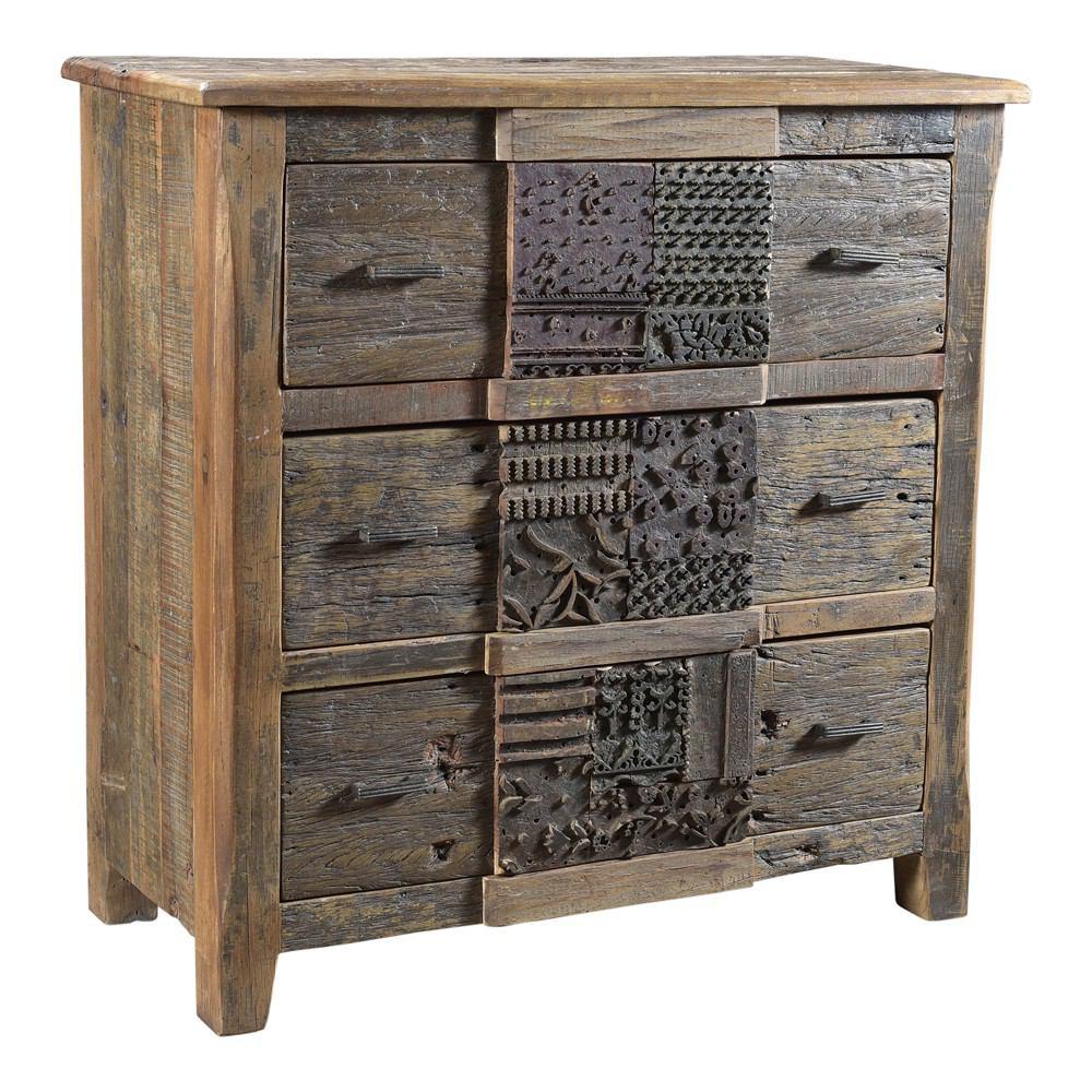 Moe's Home Collection Printer 3 Drawer Chest
