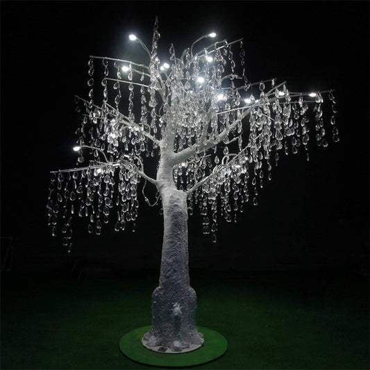 Tree-Led Crystal Tree - 36 Led Lights - 2.2 M High