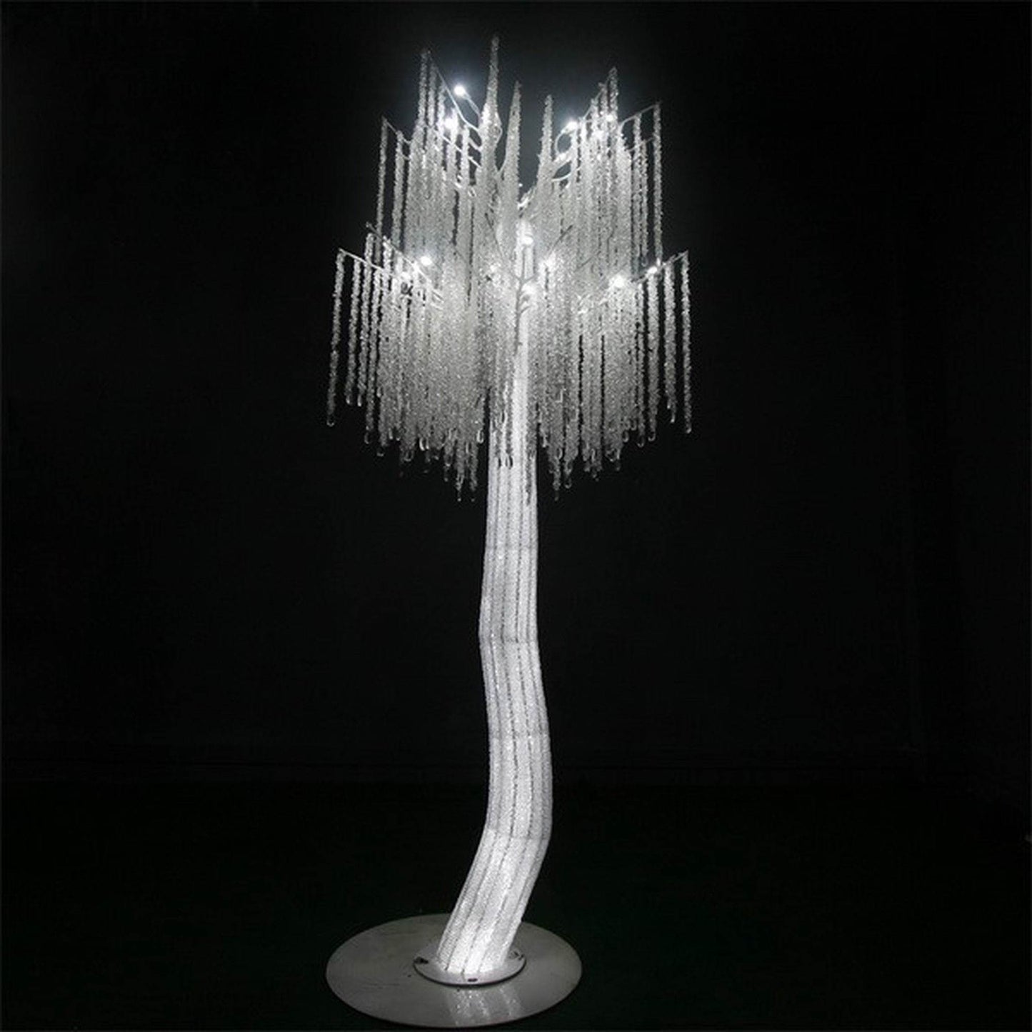 Tree-Led Crystal Tree - 40 Led Lights - 2.7 M High