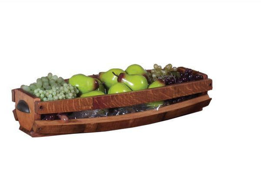 2-Day Designs Barrel Stave Table Basket