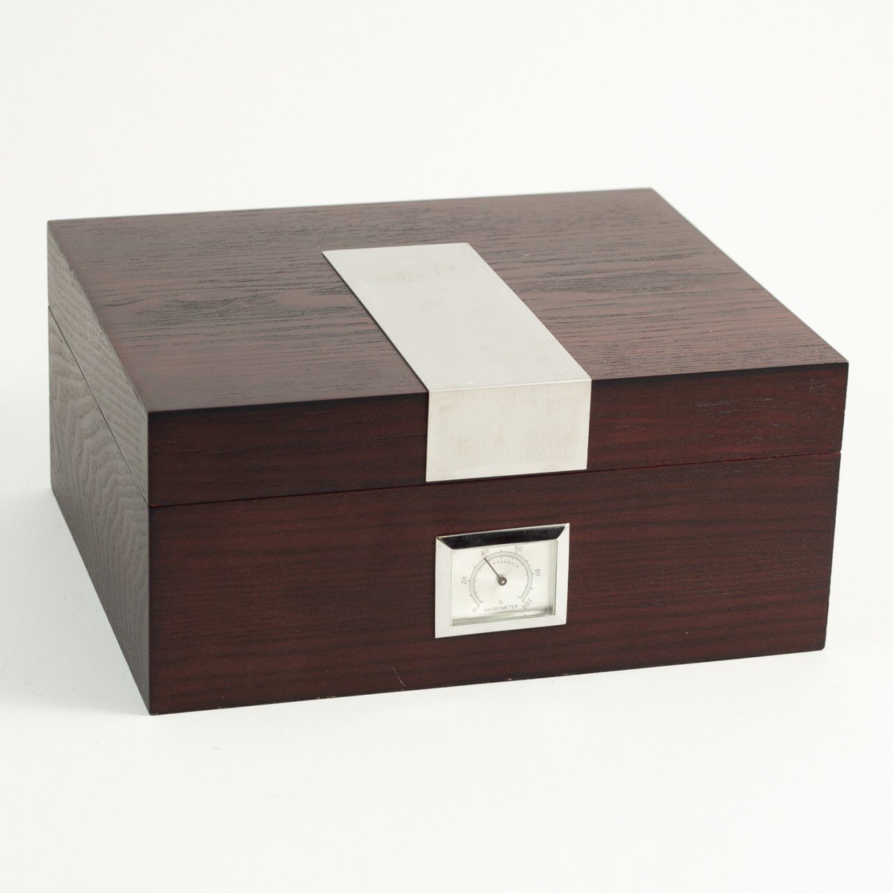 Bey-Berk Espresso Wood 50 Cigar Humidor