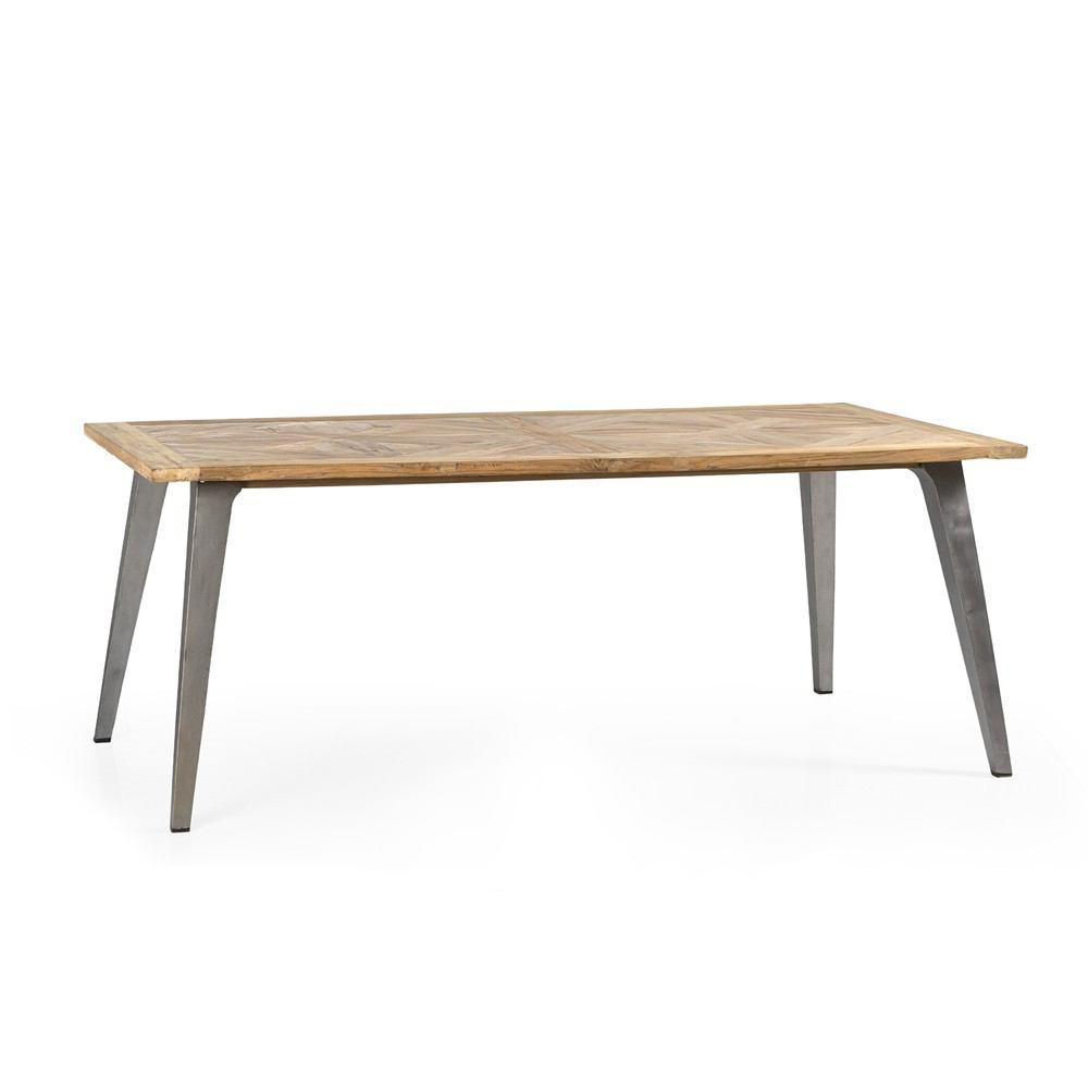 Padma's Plantation California Recycled Mosaic Teak Dining Table
