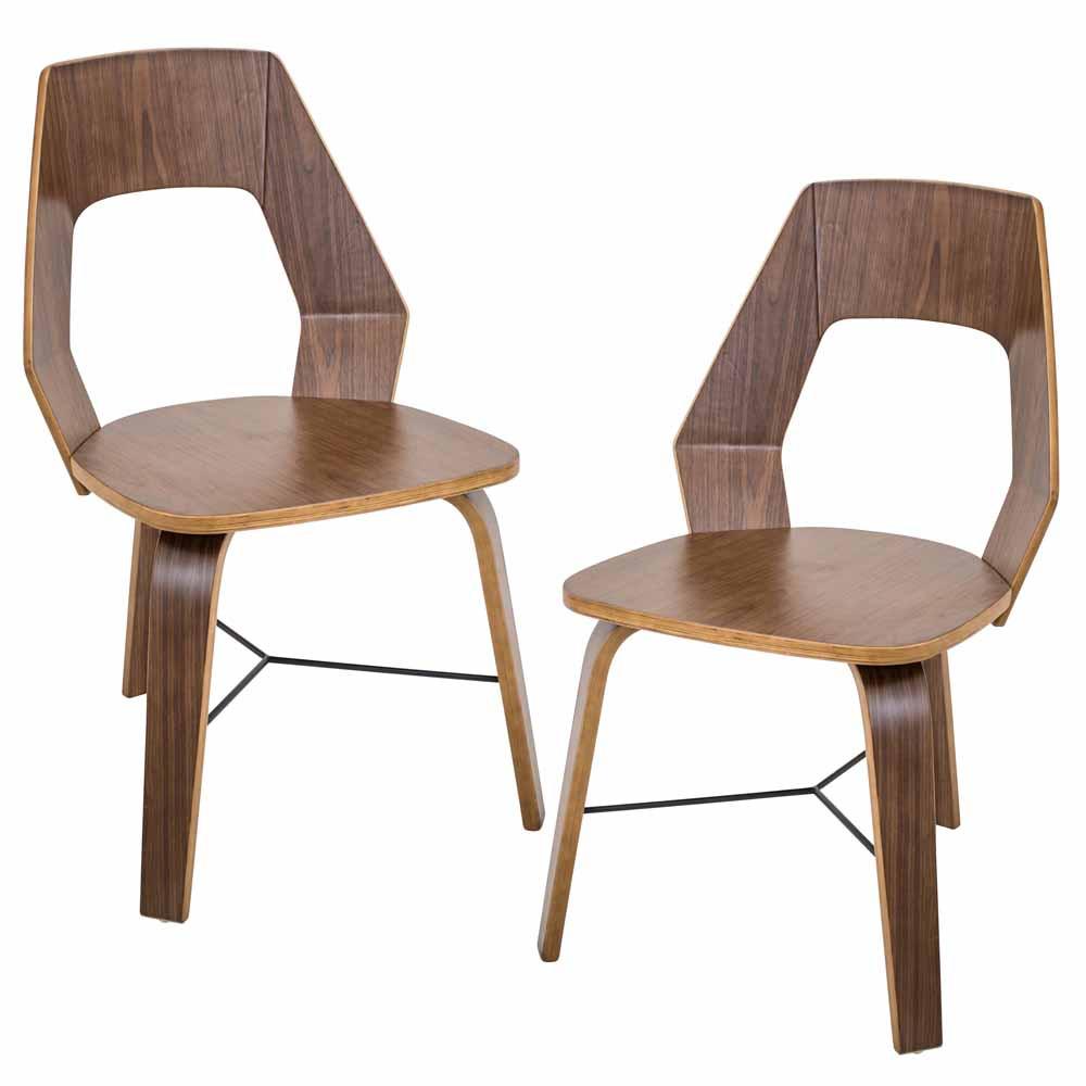 LumiSource Trilogy Chair - Set Of 2