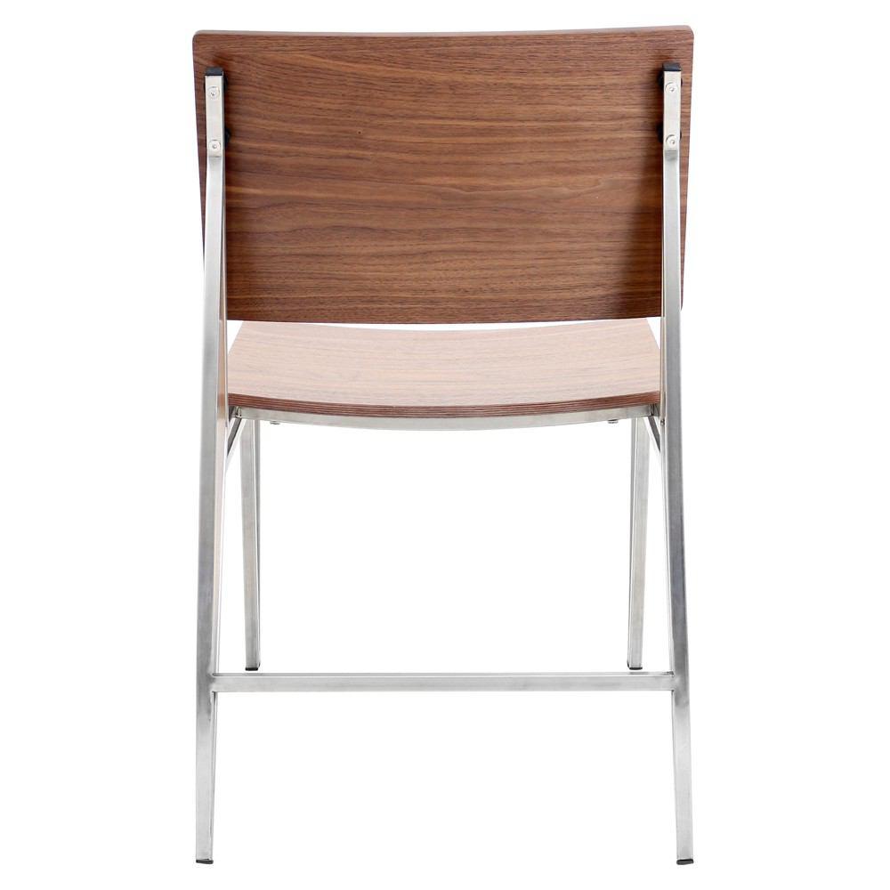LumiSource Pair of Tetra Dining Chairs