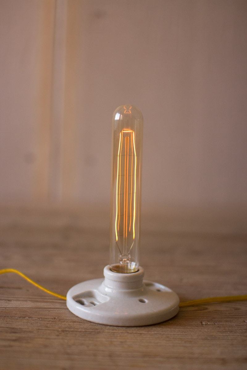 Kalalou Tube Edison Bulb - Set of 4