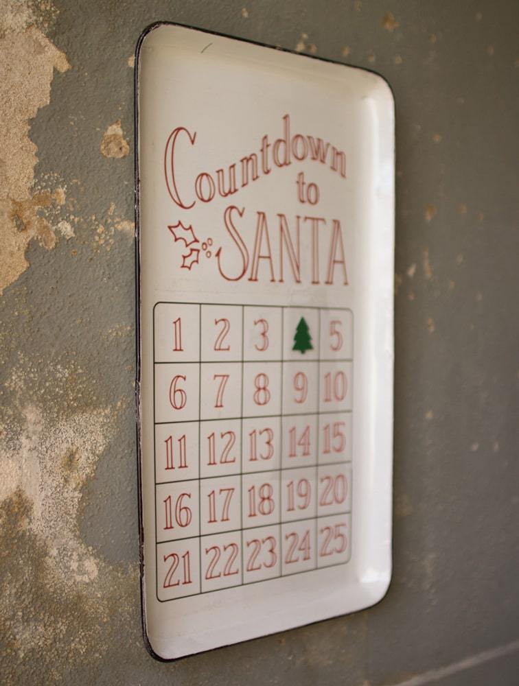 Kalalou Countdown to Santa Tray