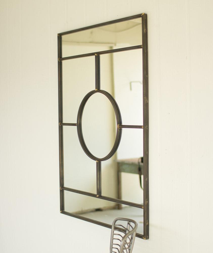 Kalalou Iron Framed Mirror