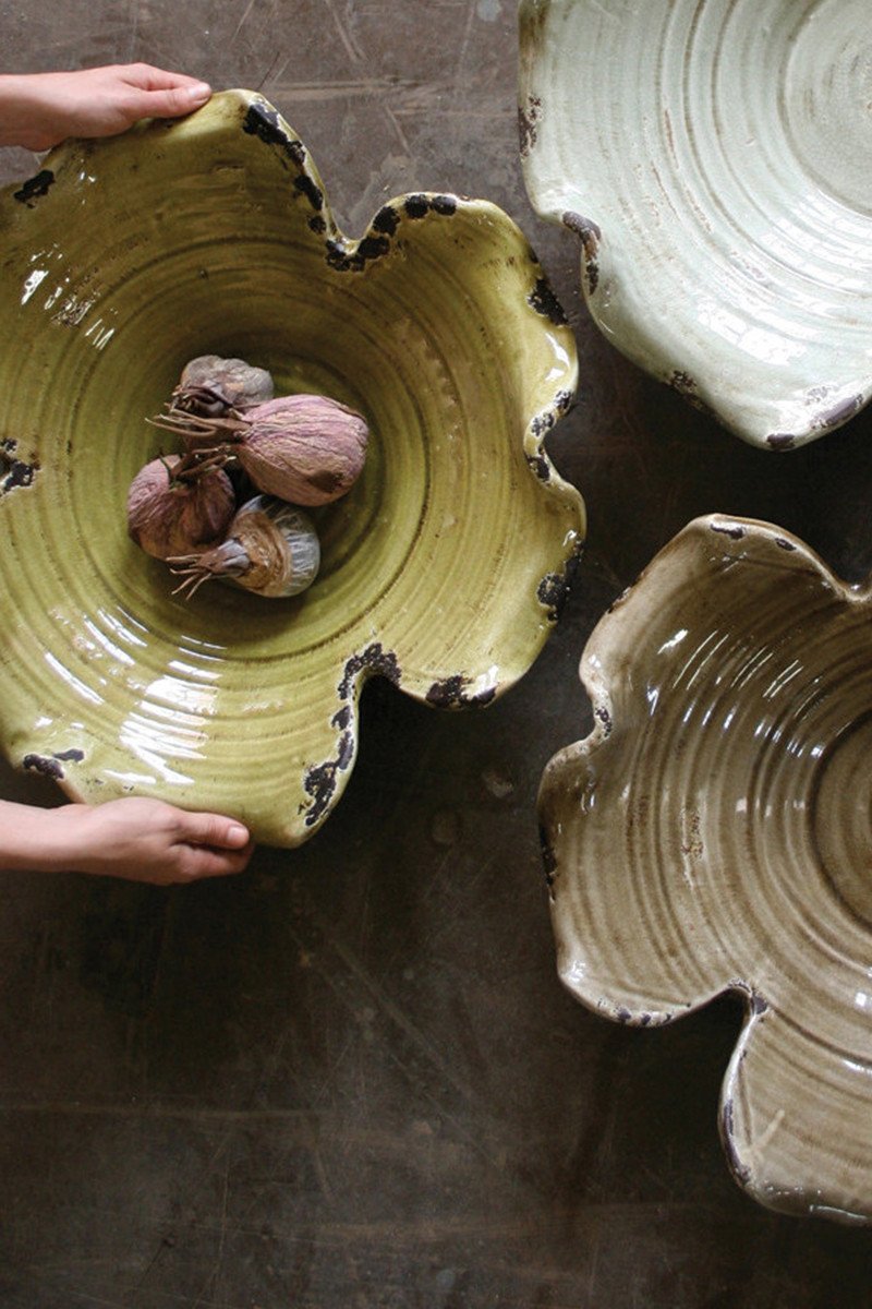 Kalalou Giant Leaf Bowl