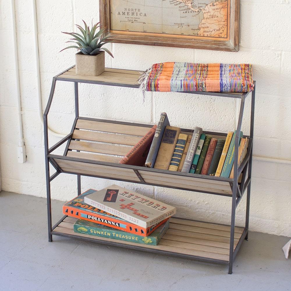 Kalalou Library Book Shelf