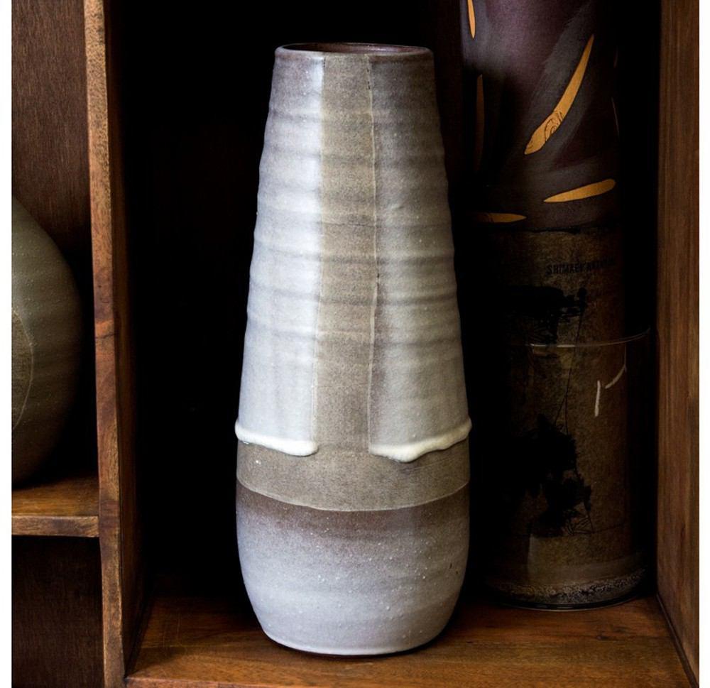 Gold Leaf Design Group Zazen Ceramic Vase - 17"H