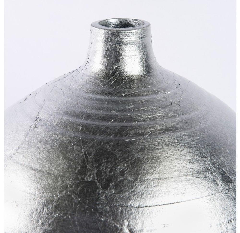 Gold Leaf Design Group Venus 11"H Silver Leafed Vase
