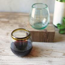 Kalalou Stemless Wine Glass Clear